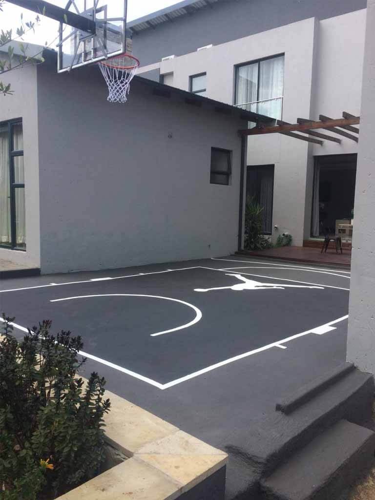 Basketball Court Construction