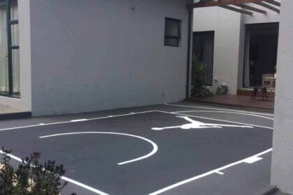 Basketball Court Construction